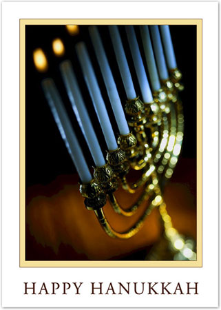 Hanukkah Greeting Cards by Birchcraft Studios - Menorah Memories
