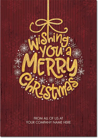 Holiday Greeting Cards by Birchcraft Studios - Merry Wish