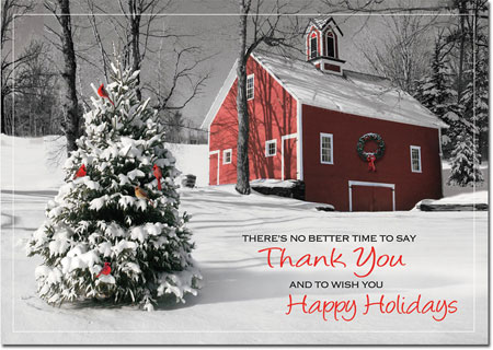 Holiday Greeting Cards by Birchcraft Studios - Nature's Gratitude