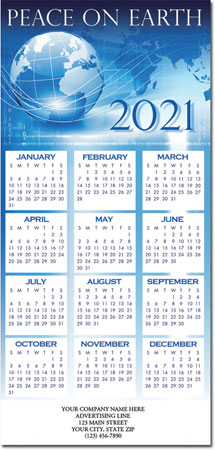 Holiday Greeting Cards With Calendar By Birchcraft Studios 2021 Wishes More Than Paper holiday calendar cards 2021