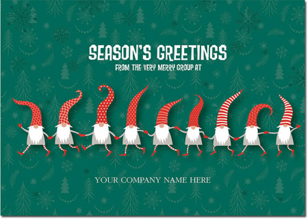 Holiday Greeting Cards by Birchcraft Studios - Jumping for Joy