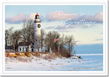 Holiday Greeting Cards by Birchcraft Studios - Lighthouse Pride