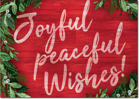 Holiday Greeting Cards by Birchcraft Studios - Monumental Joy