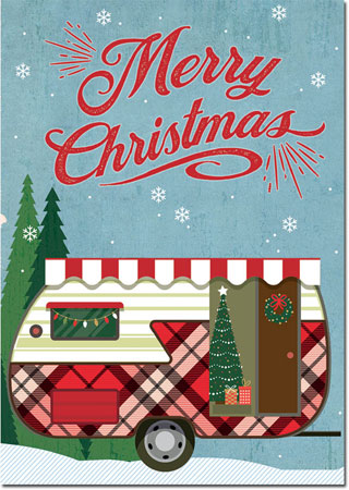 Holiday Greeting Cards by Birchcraft Studios - Holiday Camper
