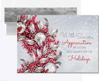 Holiday Greeting Cards by Birchcraft Studios - Lustrous Appreciation