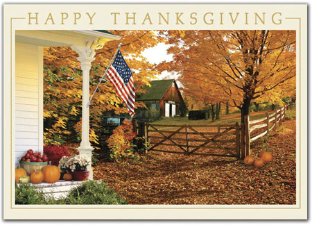 Holiday Greeting Cards by Birchcraft Studios - Fall Greetings