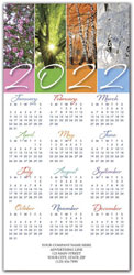 Holiday Greeting Cards with Calendar by Birchcraft Studios - Yearlong Wishes