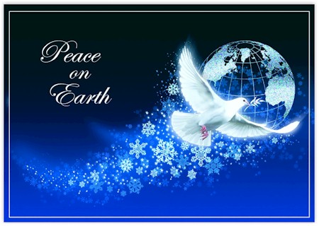 Holiday Greeting Cards by Birchcraft Studios - Peace Abounds Holiday Greeting Cards by Birchcraft Studios - Peace Abounds