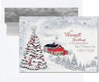 Holiday Greeting Cards by Birchcraft Studios - Settled In