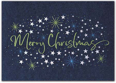 Holiday Greeting Cards by Birchcraft Studios - Stellar Celebration