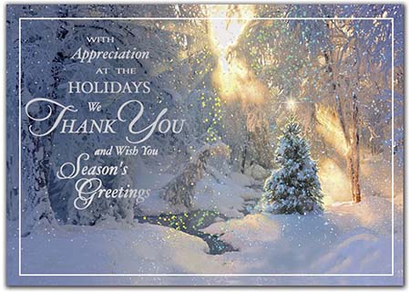 Holiday Greeting Cards by Birchcraft Studios - Magical Morning