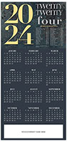 Holiday Greeting Cards with Calendar by Birchcraft Studios - 2024 Bold Year