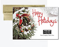 Holiday Greeting Cards by Birchcraft Studios - Snowy Delight