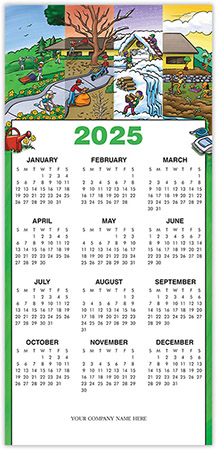 Holiday Greeting Cards with Calendar by Birchcraft Studios - All Year-Round Landscaping Holiday Greeting Cards with Calendar by Birchcraft Studios - All Year-Round Landscaping