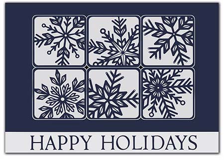 Holiday Greeting Cards by Birchcraft Studios - Silvery Snow Holiday Greeting Cards by Birchcraft Studios - Silvery Snow