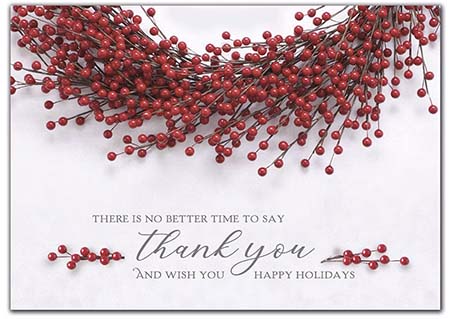 Holiday Greeting Cards by Birchcraft Studios - Berry Festive Holiday Greeting Cards by Birchcraft Studios - Berry Festive