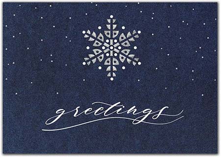 Holiday Greeting Cards by Birchcraft Studios - Starry Indigo Holiday Greeting Cards by Birchcraft Studios - Starry Indigo