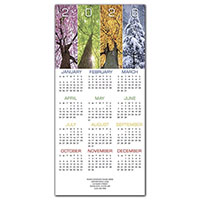 Holiday Greeting Cards with Calendar by Birchcraft Studios - Yearlong Wishes