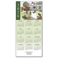 Holiday Greeting Cards with Calendar by Birchcraft Studios - All Year-Round Landscaping
