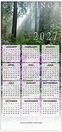 Holiday Greeting Cards with Calendar by Birchcraft Studios - Great Beauty