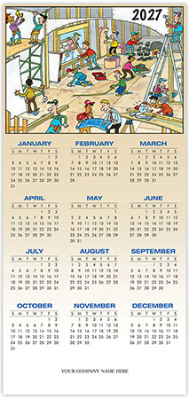 Holiday Greeting Cards with Calendar by Birchcraft Studios - This New House Contractor & Builder