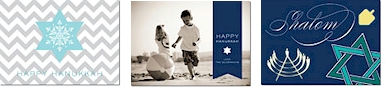 Hanukkah Greeting Cards and Digitally Printed Photo Cards