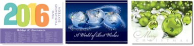 Social & Business Holiday Greeting Cards
