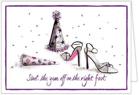 New Year's Greeting Cards by Bonnie Marcus  - New Year Style