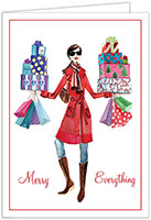 Interfaith Greeting Cards by Bonnie Marcus  - Fashion Girl Celebrate Everything