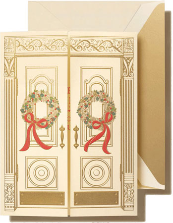 Boxed Holiday Greeting Cards by Crane & Co. (Engraved Holiday Entrance)