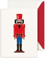 Boxed Holiday Greeting Cards by Crane & Co. (Engraved Nutcracker Soldier)