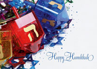 Hanukkah Greeting Cards by Carlson Craft - Happy Hanukkah