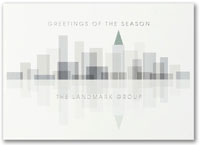 Holiday Greeting Cards by Carlson Craft - Modern Cityscape