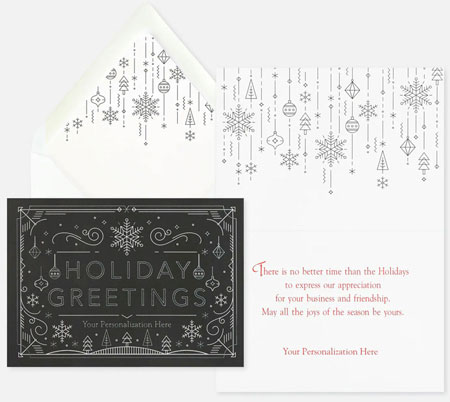 Holiday Greeting Cards by Carlson Craft - Line Art Greetings