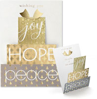 Holiday Greeting Cards by Carlson Craft - Seasonal Gifts with Foil