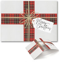Holiday Greeting Cards by Carlson Craft - Present Wishes