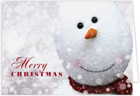 Holiday Greeting Cards by Carlson Craft - Chrismas Snowman