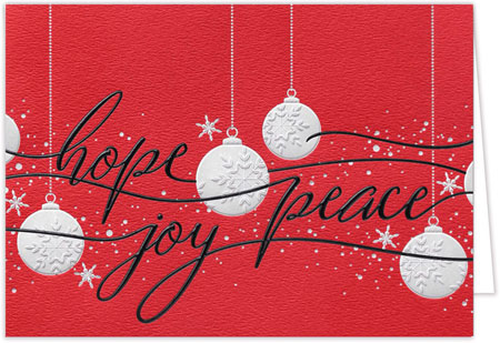 Holiday Greeting Cards by Carlson Craft - Nordic Style with Foil Holiday Greeting Cards by Carlson Craft - Nordic Style with Foil