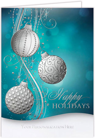 Holiday Greeting Cards by Carlson Craft - Glitz and Glam with Foil
