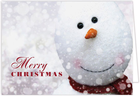 Holiday Greeting Cards by Carlson Craft - Christmas Snowman Holiday Greeting Cards by Carlson Craft - Christmas Snowman