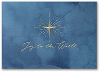 Holiday Greeting Cards by Carlson Craft - Star of Joy with Foil
