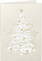 Holiday Greeting Cards by Carlson Craft - Neutral Elegance with Foil