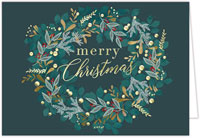 Holiday Greeting Cards by Carlson Craft - Hunter Elegance with Foil