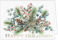 Holiday Greeting Cards by Carlson Craft - Holiday Eucalyptus
