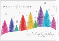 Holiday Greeting Cards by Carlson Craft - Holiday Colors with Foil