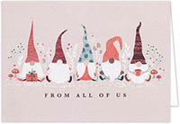 Holiday Greeting Cards by Carlson Craft - Santa's Friends