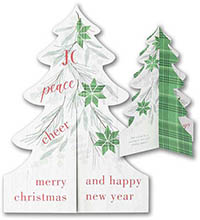 Holiday Greeting Cards by Carlson Craft - Nordic Tree