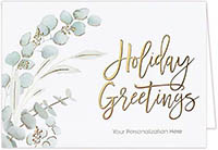 Holiday Greeting Cards by Carlson Craft - Eucalyptus Decor
