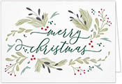 Holiday Greeting Cards by Carlson Craft - Simply Merry Christmas