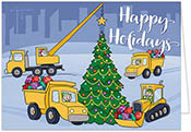 Holiday Greeting Cards by Carlson Craft - Construction Star